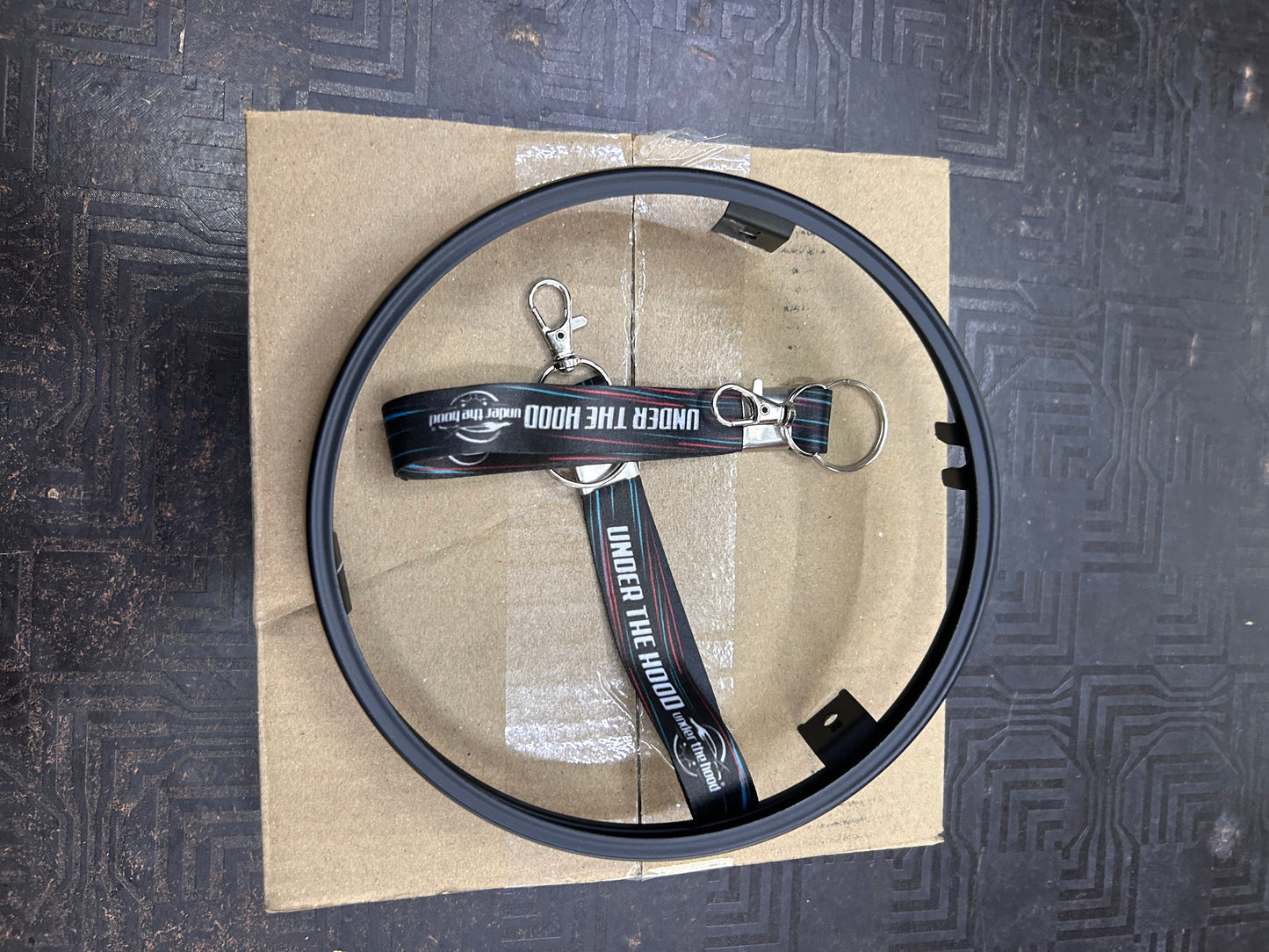 Royal Enfield RAN00976/A – Rim, LED Headlamp, Black for Scram 440 (Genuine OEM)