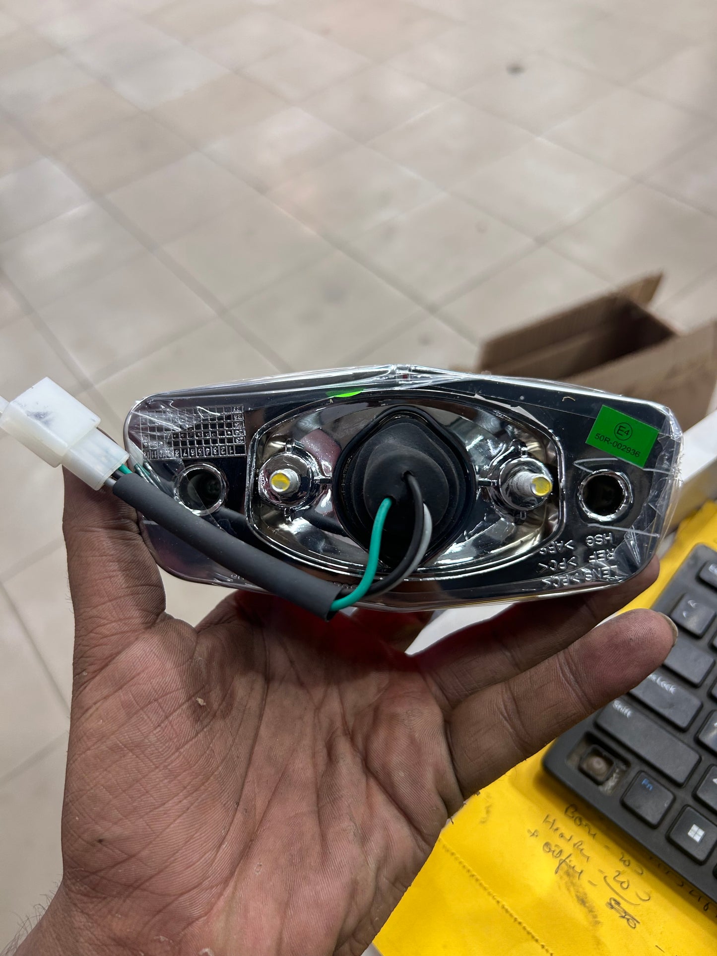 Royal Enfield Tail Lamp 585977/B – Interceptor 650, GT 650 Rear Light with Reflector

