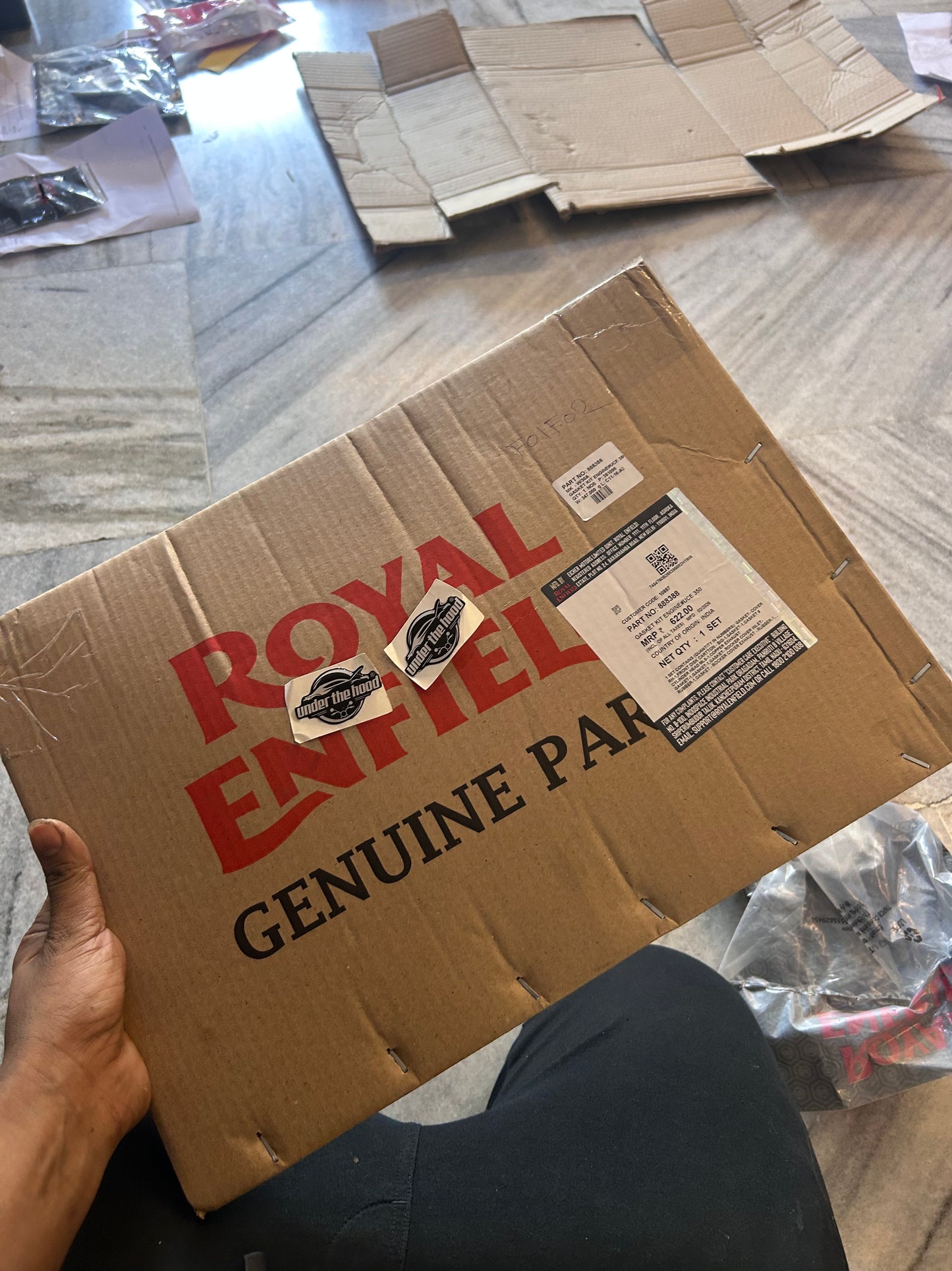 Gasket Kit (Full Engine Packing Set) for Royal Enfield UCE 350 – Classic 350 UCE / Bullet 350 UCE – 888388