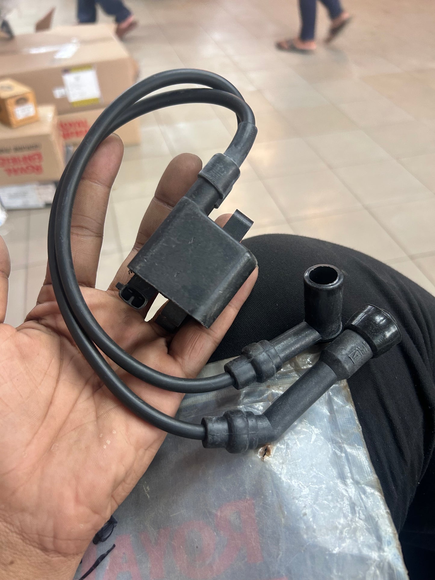 Royal Enfield Dual Ignition Coil Assembly 591837/C for Classic 500 & Bullet 500

