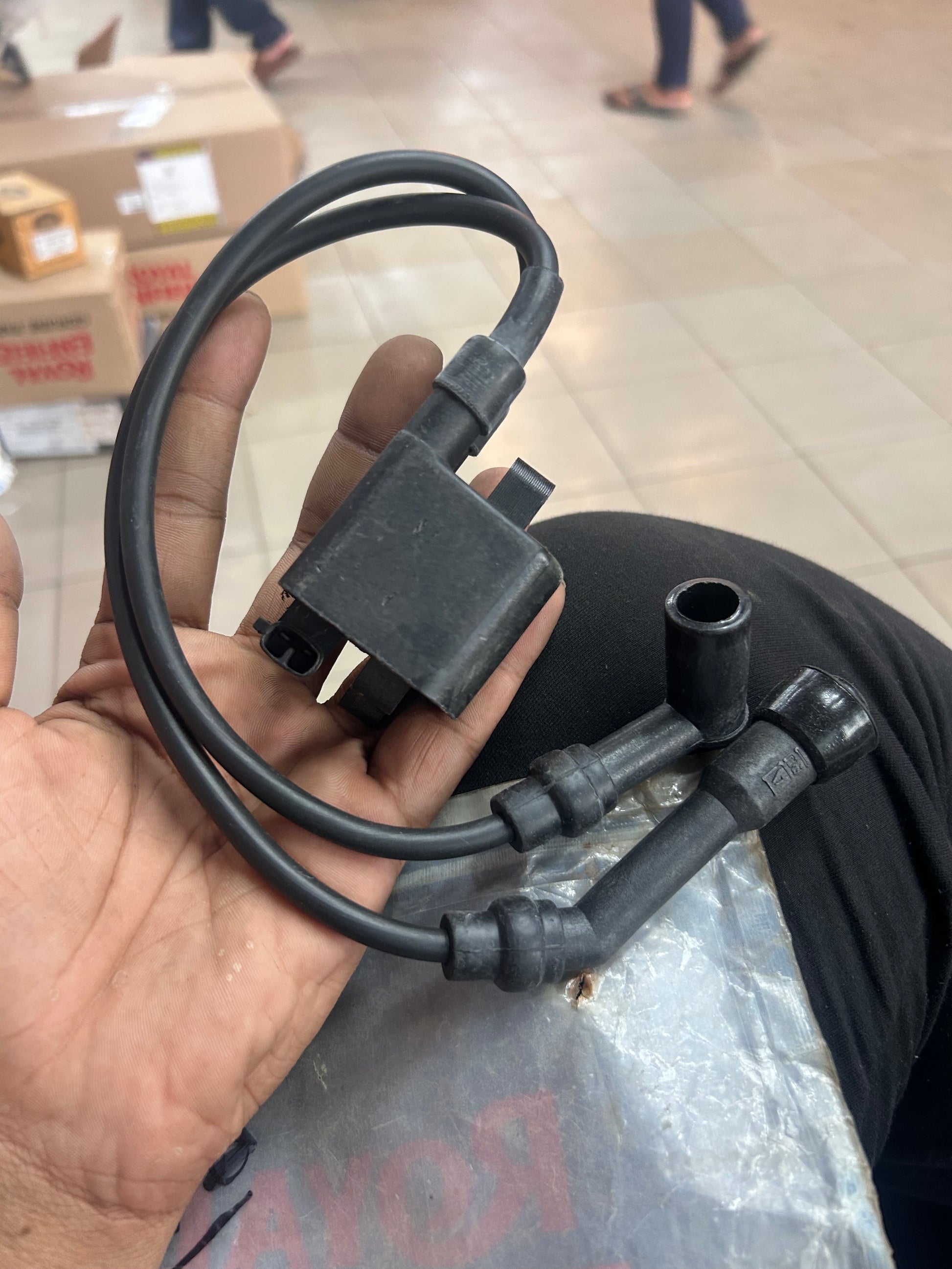 Royal Enfield Dual Ignition Coil Assembly 591837/C for Classic 500 & Bullet 500

