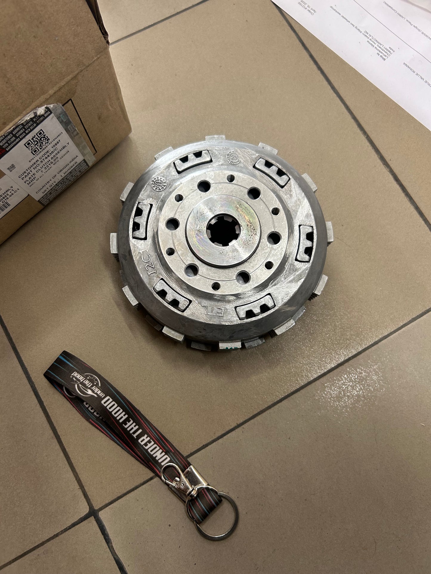 Royal Enfield Plate Clutch Assembly for Himalayan 411 / Scram 411 – 574436/C