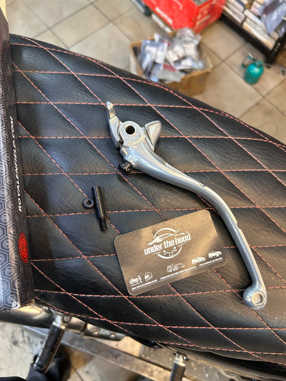 Royal Enfield Front Brake Lever (Chrome, Adjustable) with Pin & Nut – KAB00767/A