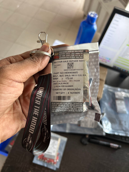 Royal Enfield Himalayan 450 / Guerrilla 450 M6×13.5 Shoulder Button Bolt – H6906044/D