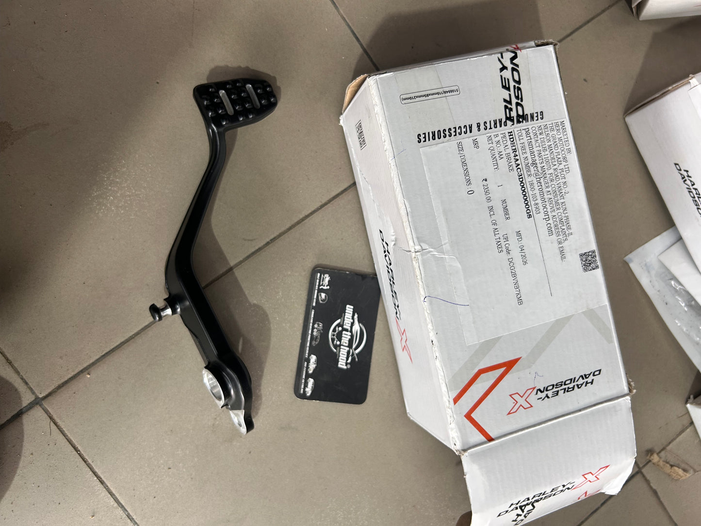 Harley-Davidson X440T Rear Brake Pedal OEM | HDHR4AAC3D000000GS