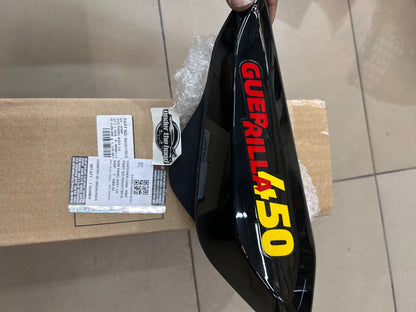 Royal Enfield RAV01150/A – Side Panel Assy, LH (Playa Black) for Guerrilla 450 (BS6) – Genuine OEM