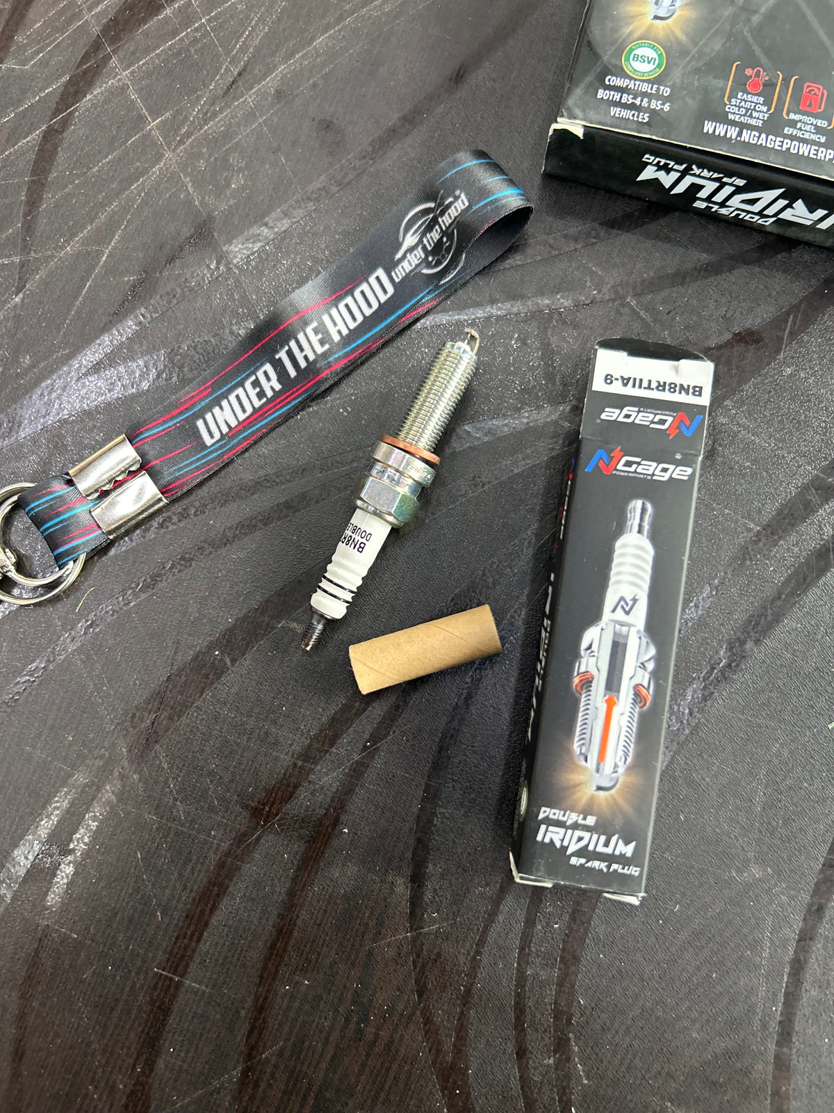 NGage BN8RTIIA-9 Double Iridium Spark Plug – Royal Enfield Himalayan 450, Guerrilla 450 & Hero Xpulse 200 4V / Pro