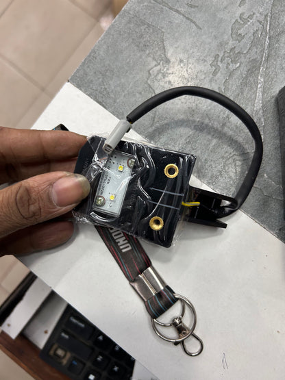 Royal Enfield License Plate Illuminator Assembly – Part No. 587342 / 587342/B – Himalayan / 411 EFI Number Plate Light