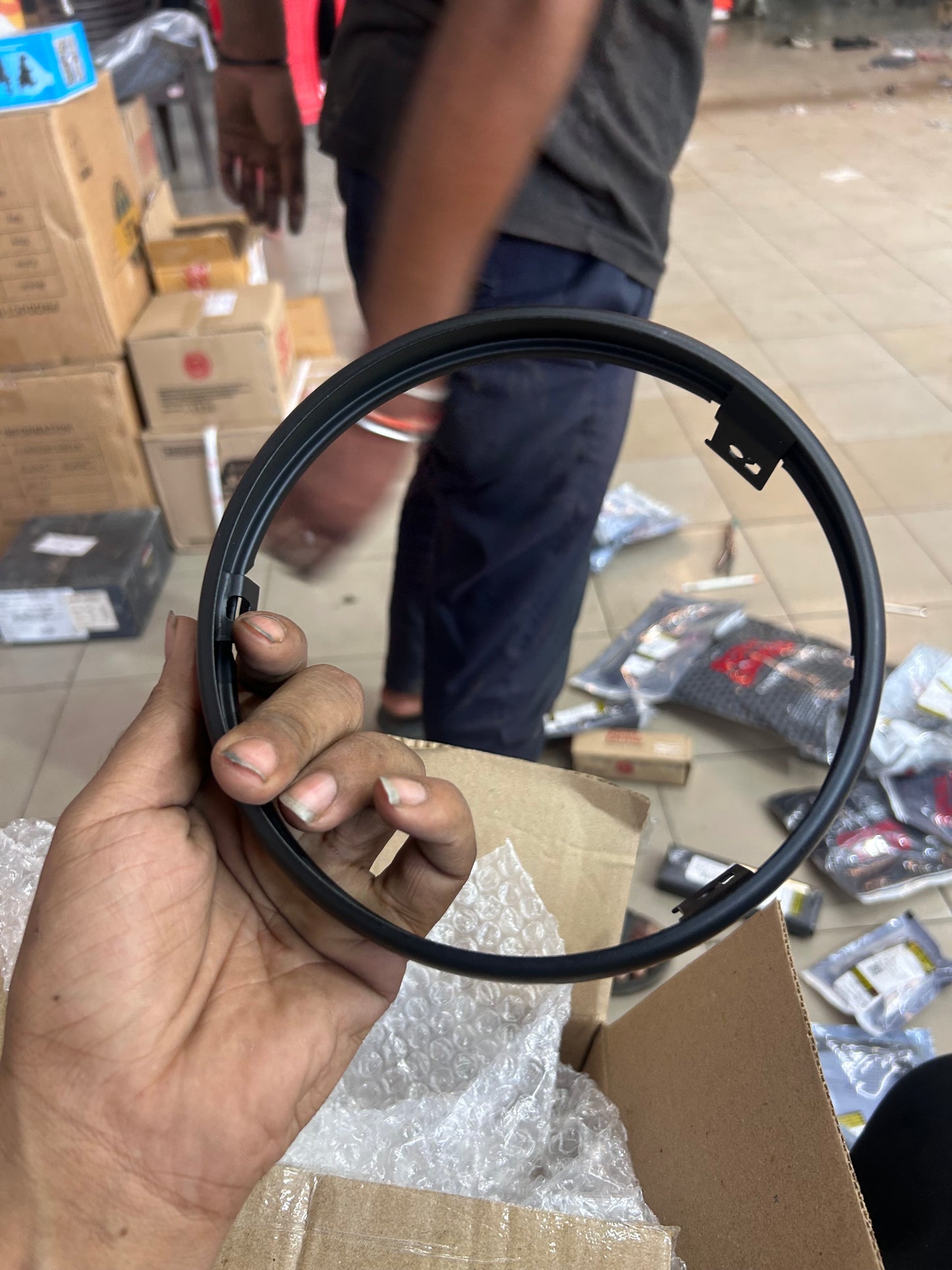 Royal Enfield RAN00568/A – Headlight Outer Rim Assembly for Hunter 350