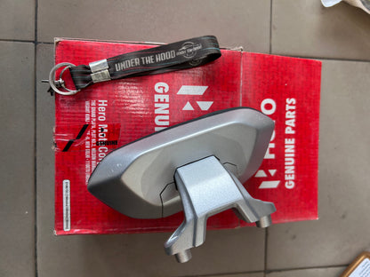 Hero Genuine Backrest Kit Matt-Force Silver for Mavrick 440 – 9964BACJ000KS