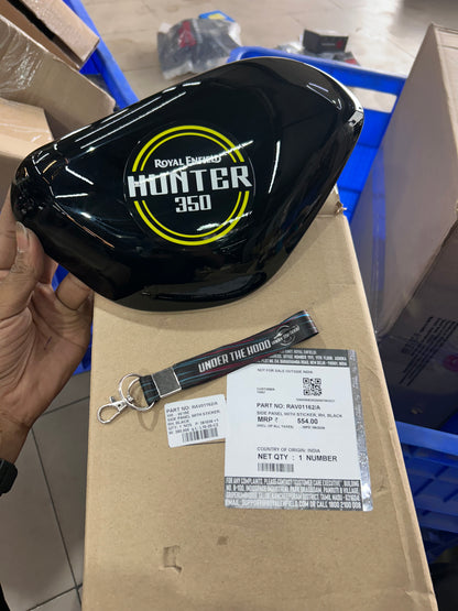 Royal Enfield Side Panel with Sticker RH Black RAV01162/A for Hunter 350