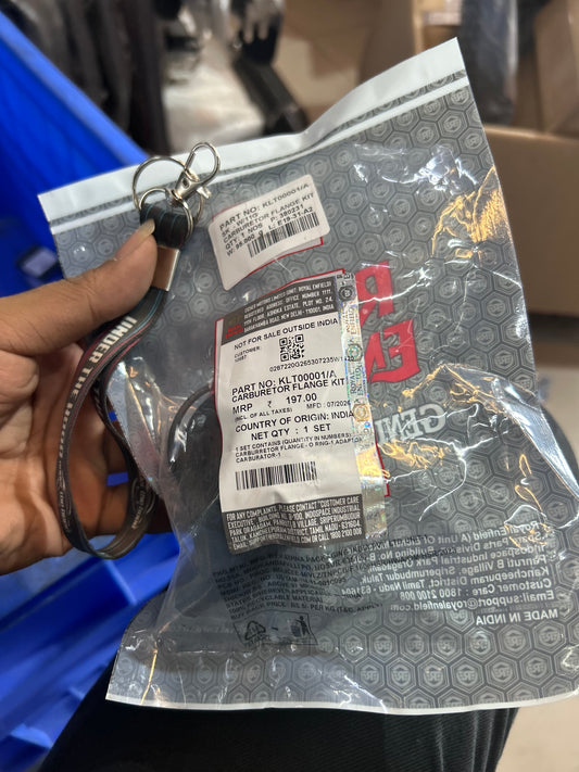 Royal Enfield Classic 350 (BS3 Carb) Carburetor Flange Kit / Intake Manifold Rubber – KLT00001