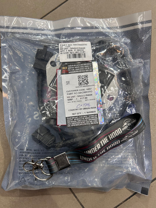 Regulator Rectifier (RR Unit) – Single Phase for Royal Enfield (Match by Connector) – RAC00037/D (Also searched: RAC00037)