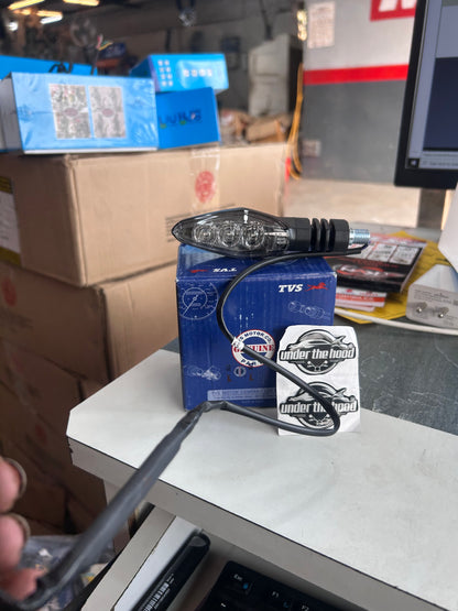 TVS Genuine Rear Left Turn Signal Lamp (Rear LH Indicator) for Apache RR 310 / Apache 310 – Part No. N7220060