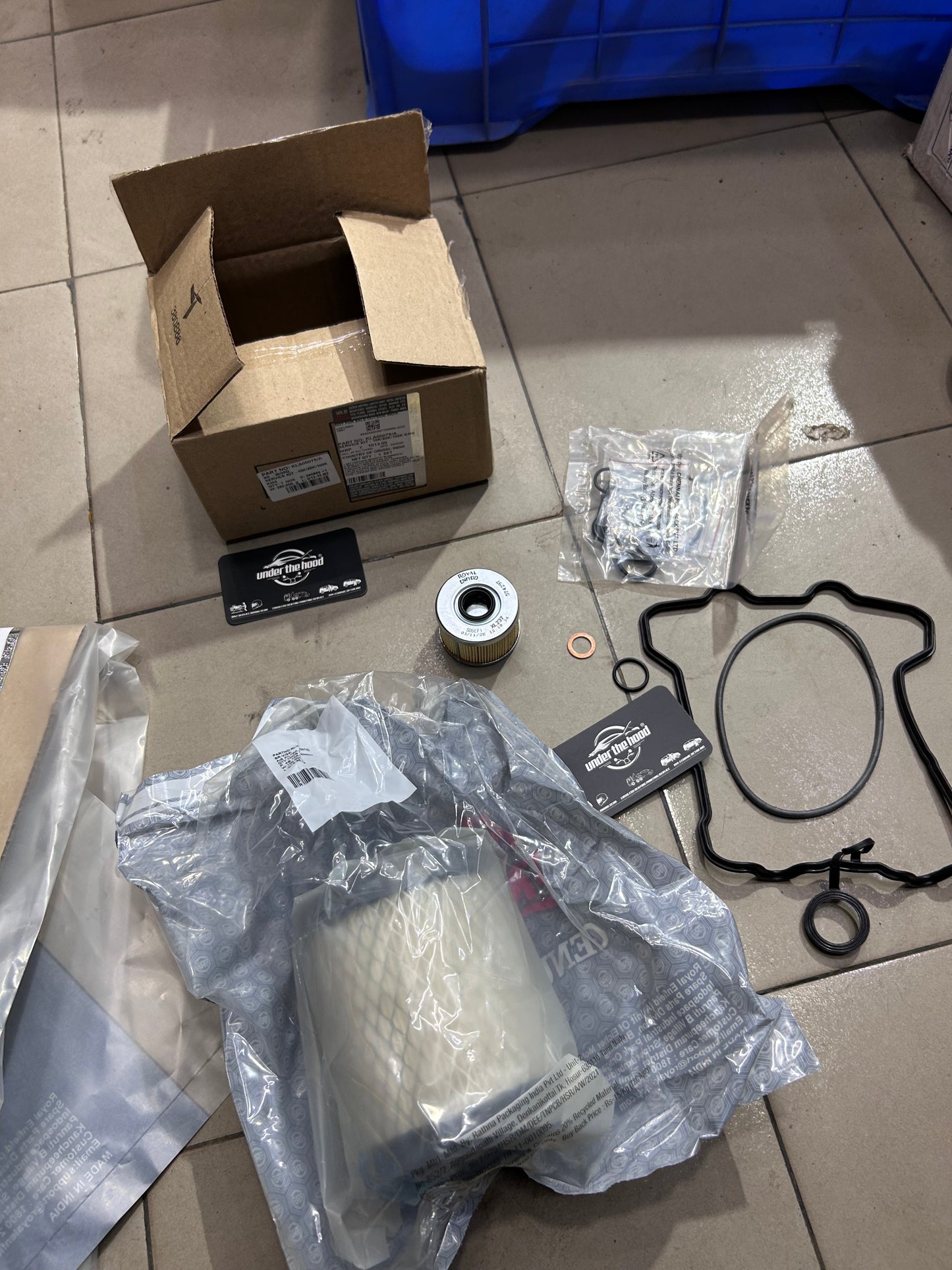 Royal Enfield Scheduled Service Kit (10K/20K/100K km) for Himalayan 450 – KLA00075 / KLA00075/A