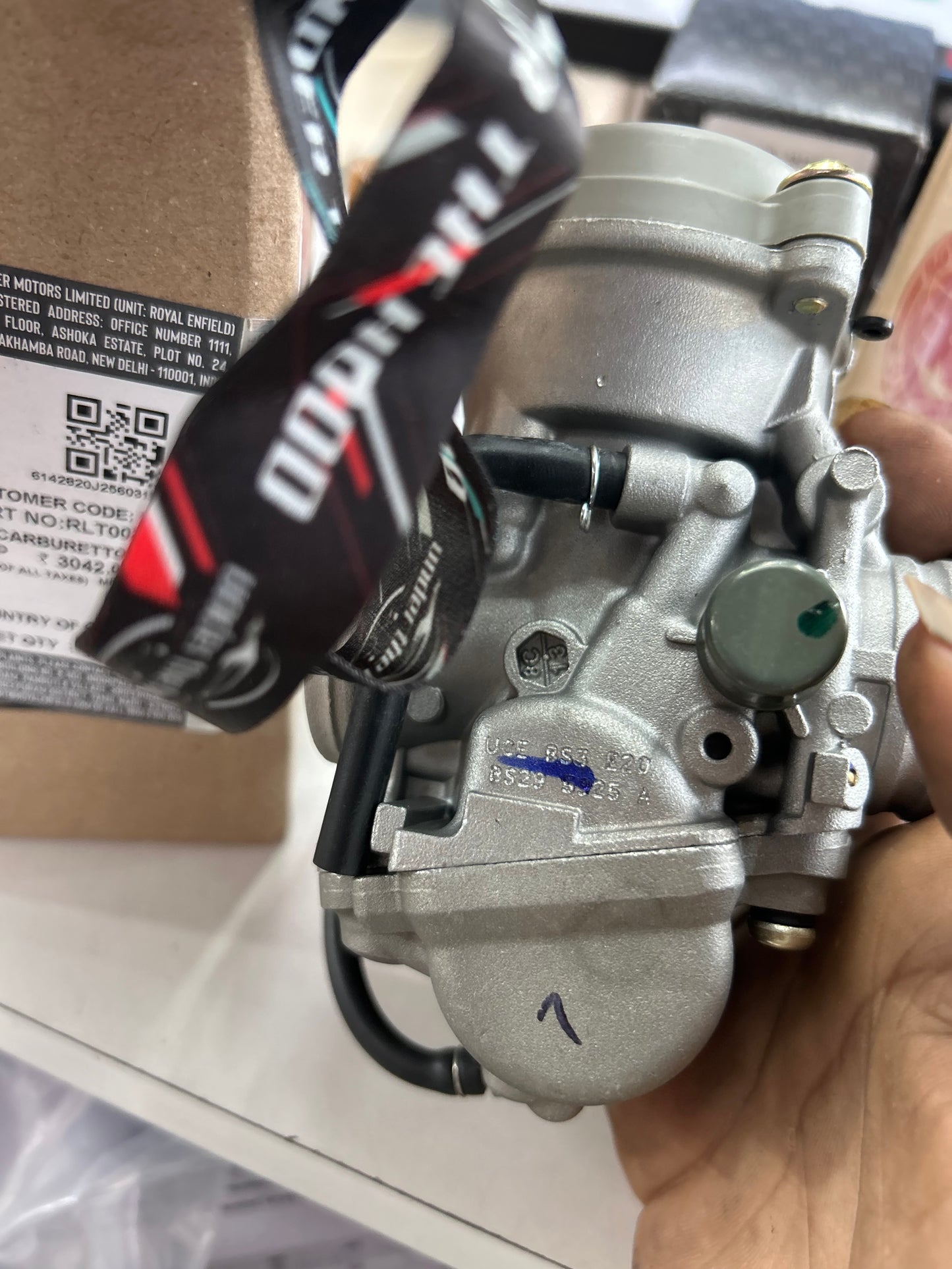 Royal Enfield RLT00241/A – BS29 Carburettor (E20-Compatible, BS3 UCE) for Classic 350, Bullet 350, Electra 350 & Thunderbird 350 – Genuine OEM