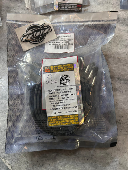 Genuine Battery Rubber Strap (Battery Belt) for Royal Enfield Classic 350 Euro 5 | 1100459/E | OEM