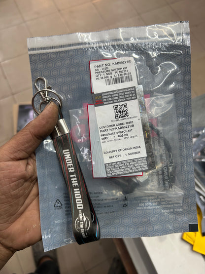 Royal Enfield Pressure Switch Kit (ABS Brake Hydraulic) — Meteor 350, Classic 350 Reborn (J-series), Hunter 350, Bullet 350 (BS6/J-platform) — KAB00221/B