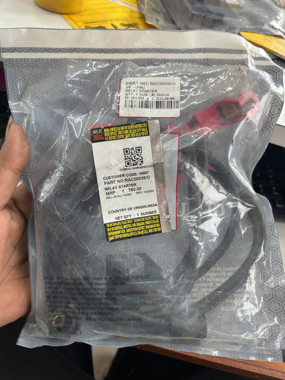 Royal Enfield Starter Relay – RAC00036/D (BS4 Models) | Genuine OE Replacement