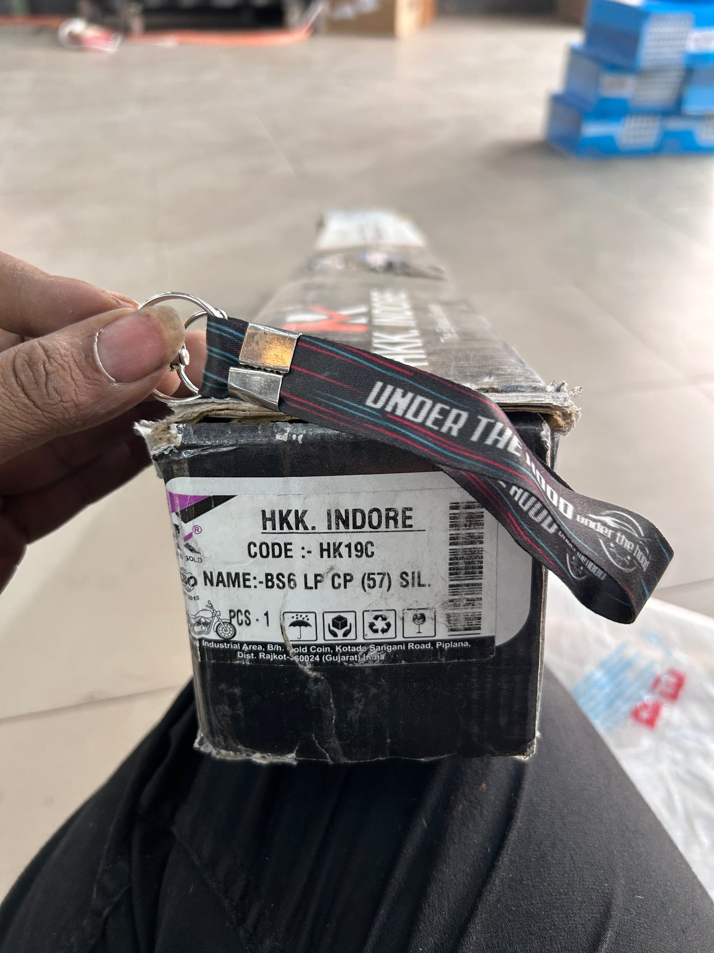 HKK Indore Long Punjab Big Mouth Silencer for Royal Enfield UCE – Chrome & Black(For UCE BS6)
