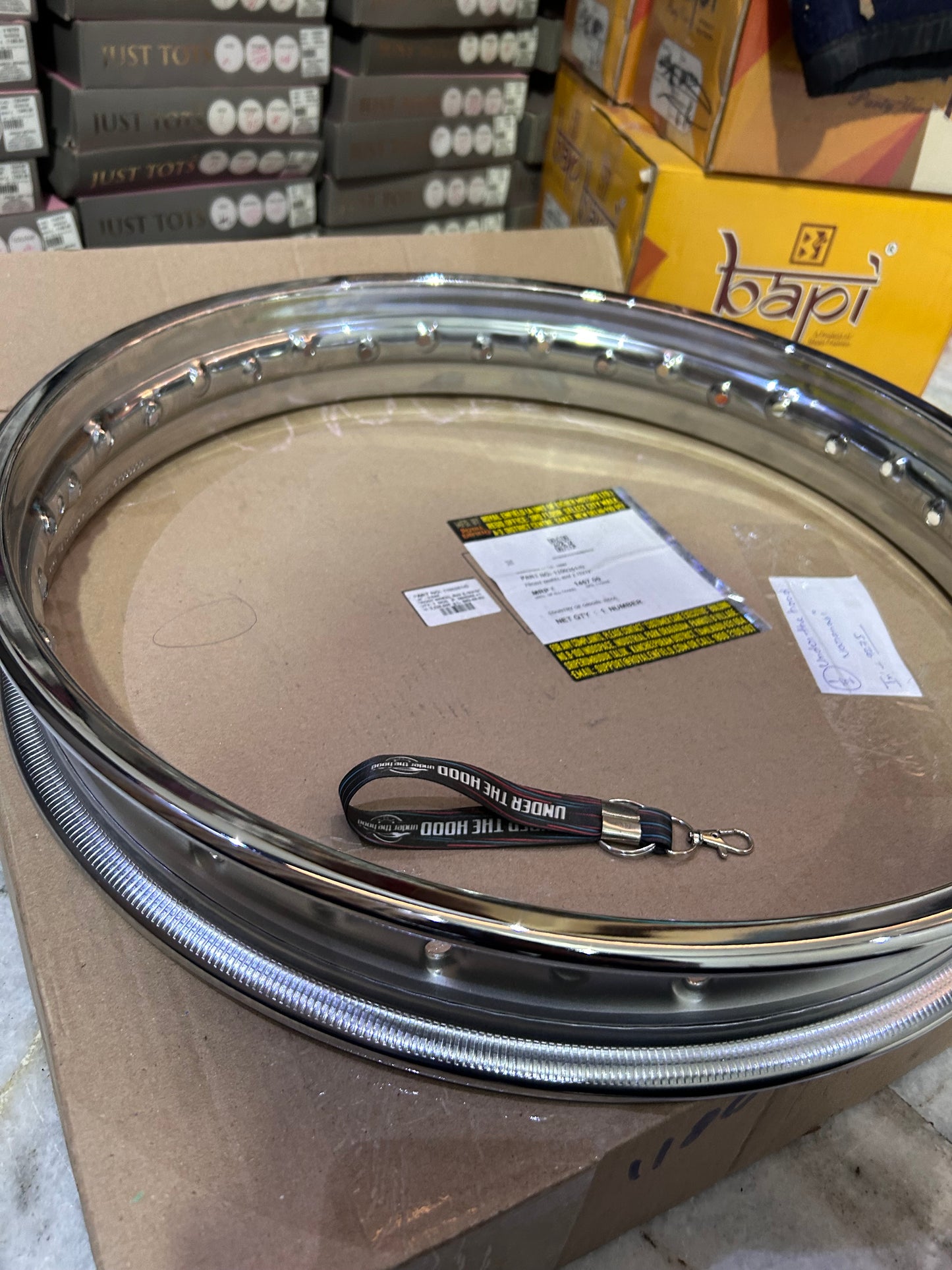 Genuine Front Wheel Rim 2.15x19 for Royal Enfield Bullet 350 | 1100351/D | OEM