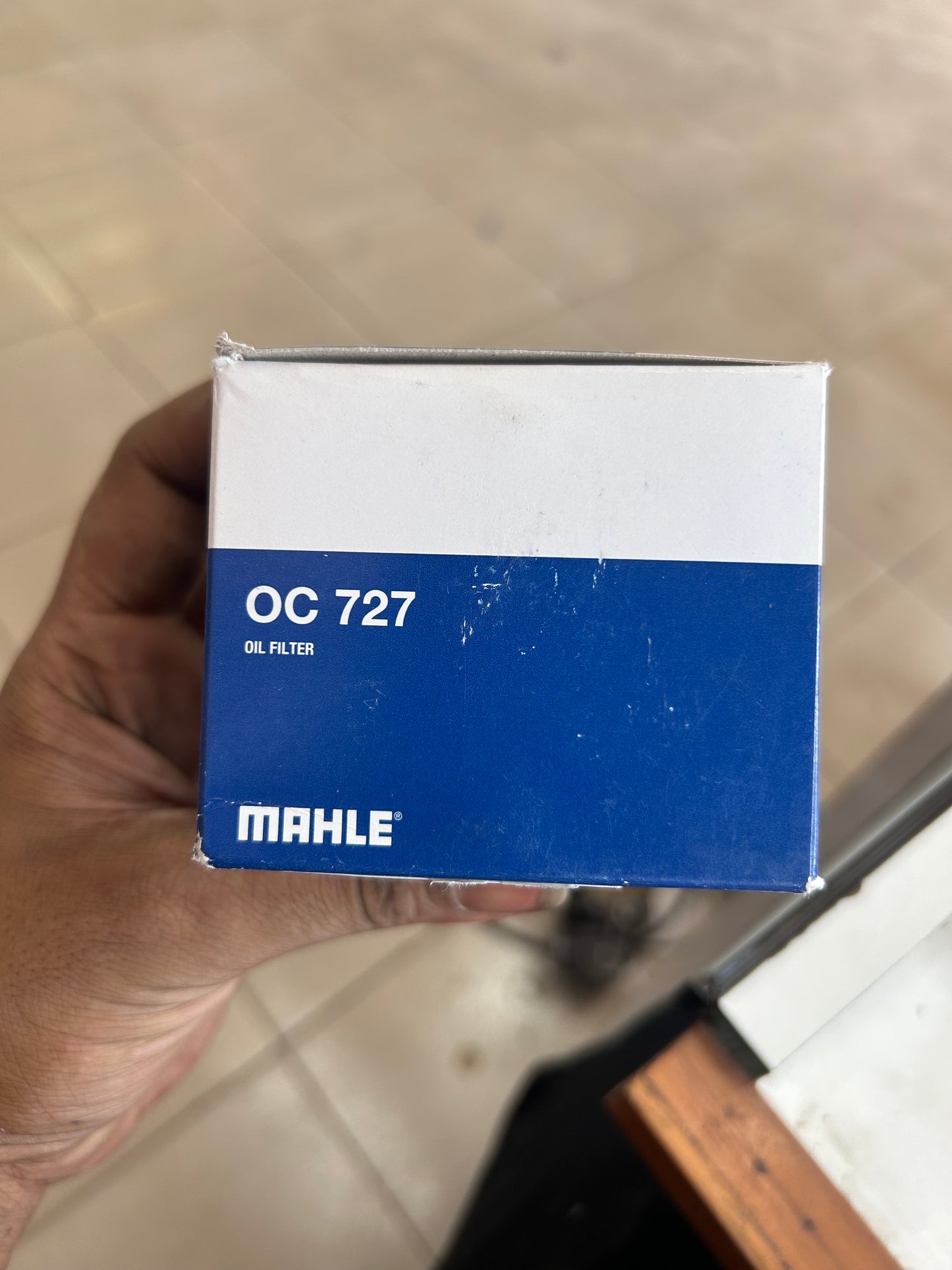 Mahle OC 727 Oil Filter – Compatible with Renault Duster, Nissan Terrano, Fluence, Pulse, Micra | 1.5L K9K Diesel Engine