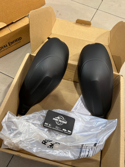 Royal Enfield Black Hand Guards for Guerrilla 450 – Genuine OEM KXA00462