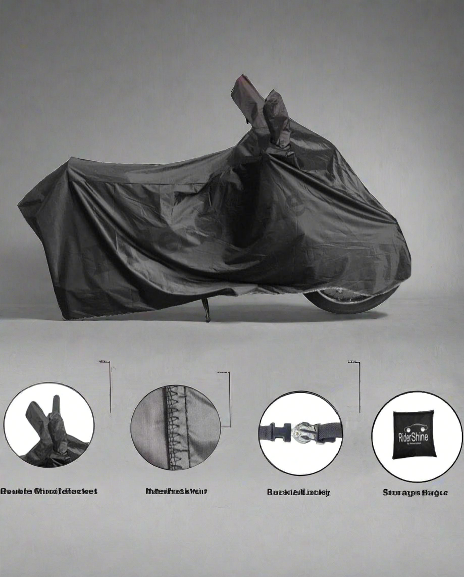 Body Cover 2XL (For Bikes Similar & Smaller Than Royal Enfield)