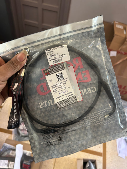 Royal Enfield 1017150/A – Genuine Throttle Cable for Himalayan BS6 (2021 Onwards)
