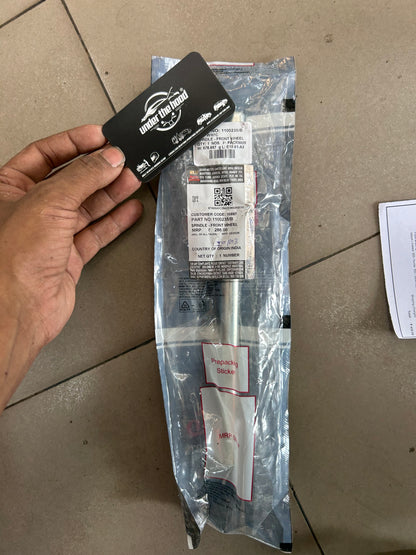 Front Wheel Spindle (Front Axle) for Royal Enfield Classic 350 Reborn / Meteor 350 / Hunter 350 / Bullet 350 / Goan Classic 350 | 1100235/B | Genuine OEM