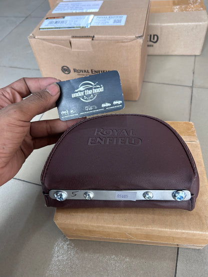 Royal Enfield Classic 350 Brown Passenger Backrest Pad KXA00644 | Genuine OEM