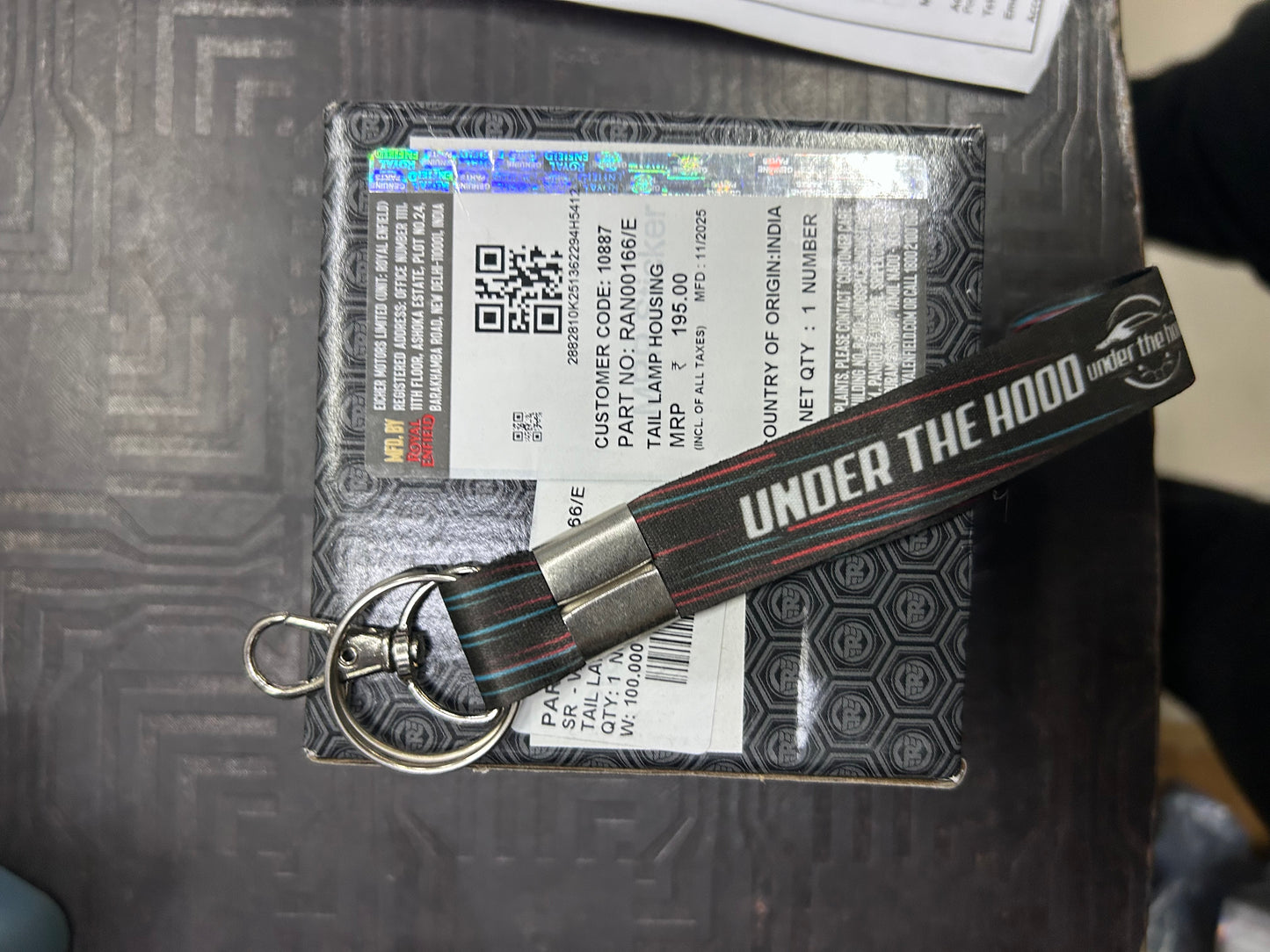 ROYAL ENFIELD RAN00166/B - TAIL LAMP HOUSING HUNTER 350 TAIL LAMP HOUSING