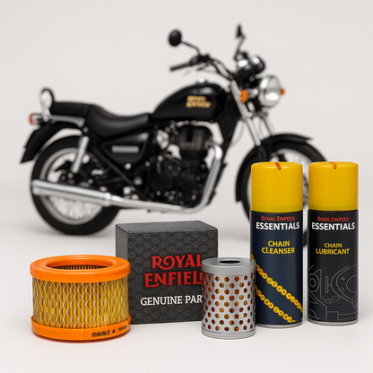 Royal Enfield Thunderbird 350 UCE Service Kit – Basic / Standard / Brake Care / Full Maintenance + Touring & Spark Plug Add‑Ons (OEM)