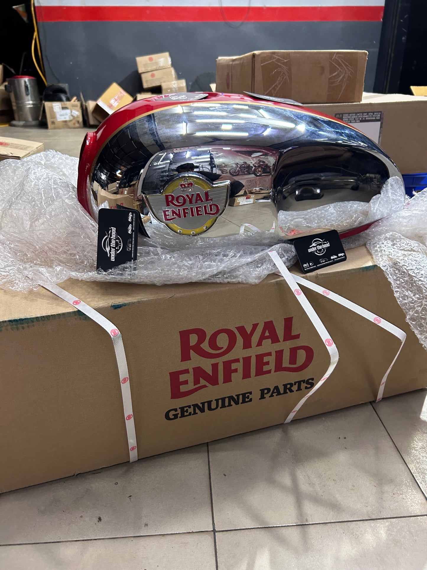 Royal Enfield Fuel Tank Painted Mark 2 for Interceptor 650 – RAK00796/A