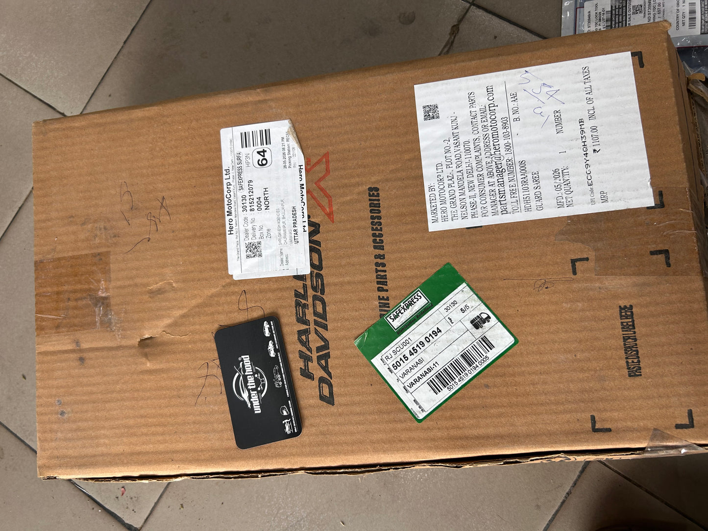 Harley-Davidson X440 OBDII Sari Guard HDH51103RAA000S | Genuine Saree Guard