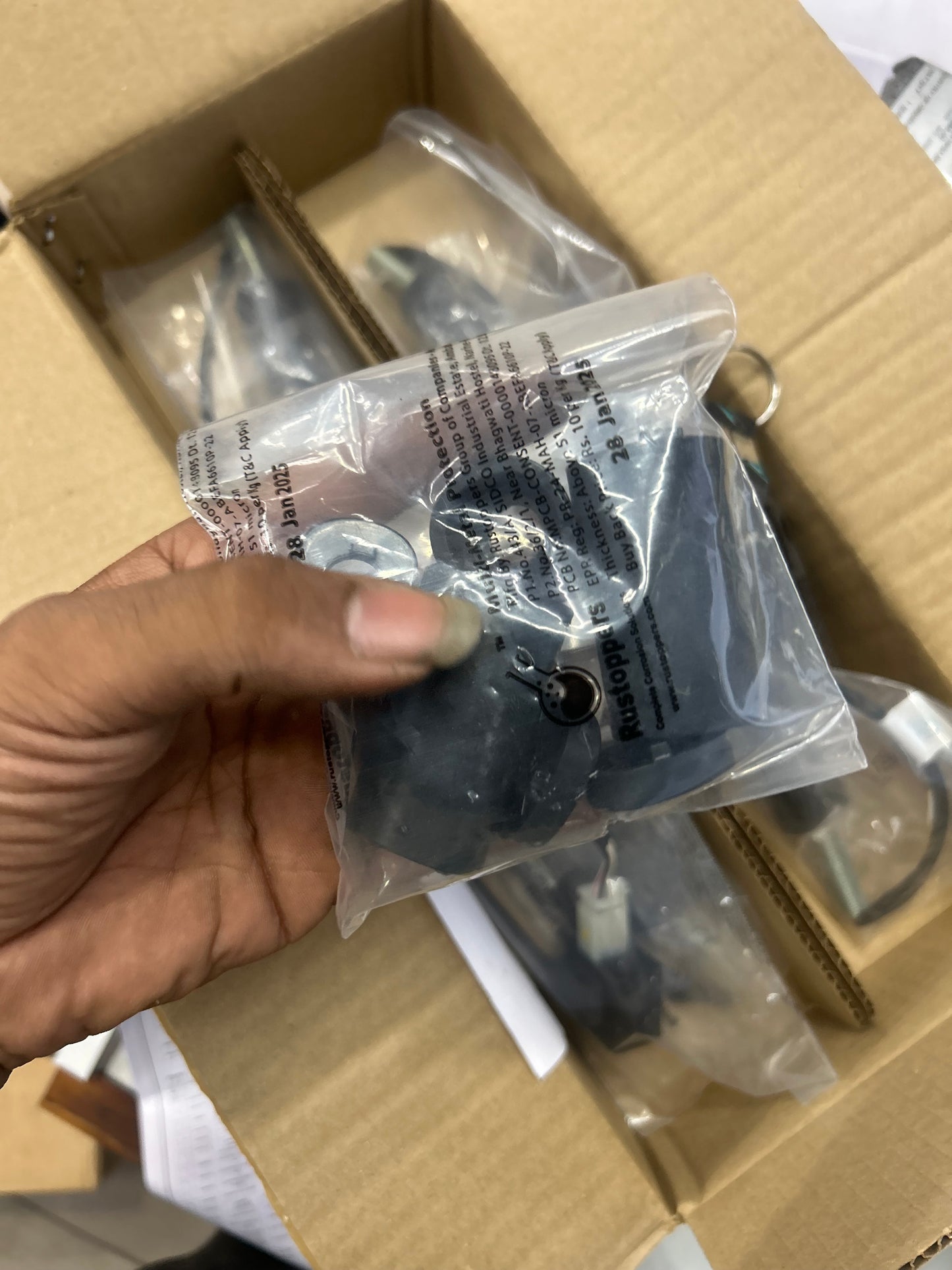 Royal Enfield Black LED Indicators (Set of 4) – 1990488 — OEM for Interceptor 650 & GT 650