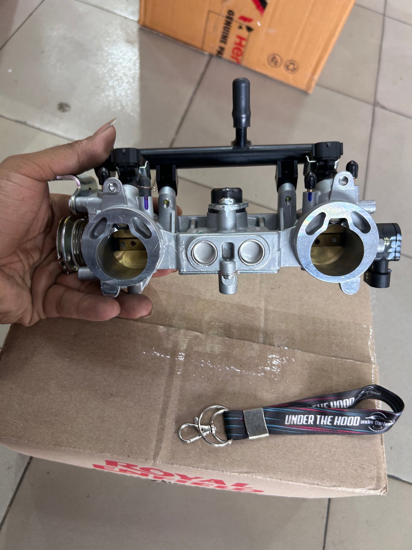 Royal Enfield 576033/F – Throttle Body OEM for Interceptor 650 & Continental GT 650 (UK/Euro IV-V)
