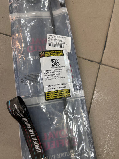 594102/A – Lock, Rider Seat for Thunderbird 350 (UCE), Thunderbird 500, Thunderbird 350 ABS / Thunderbird 500X (BS4) – Genuine Royal Enfield