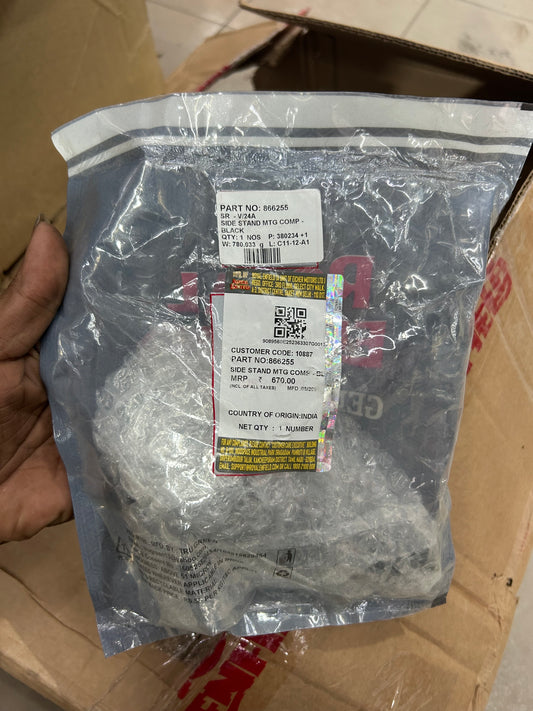 Royal Enfield 866255 Side Stand Bracket for Classic, Bullet & Electra UCE