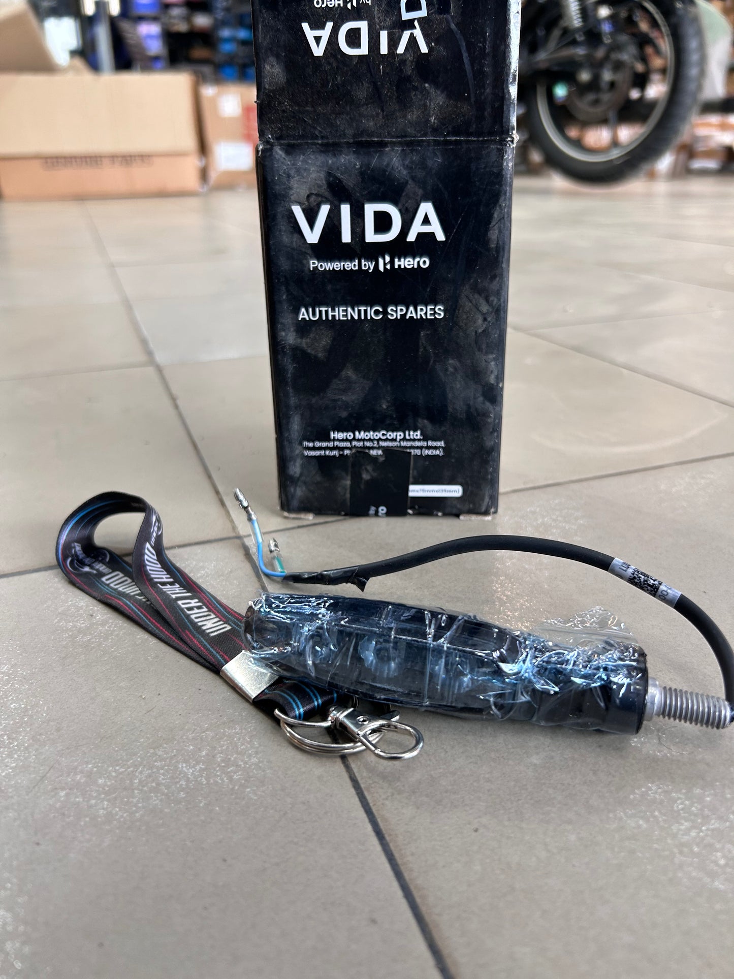 Hero VIDA / VIDA V2 Right Rear Indicator Winker Assembly | Genuine Rear Turn Signal | VD33600ACD001S