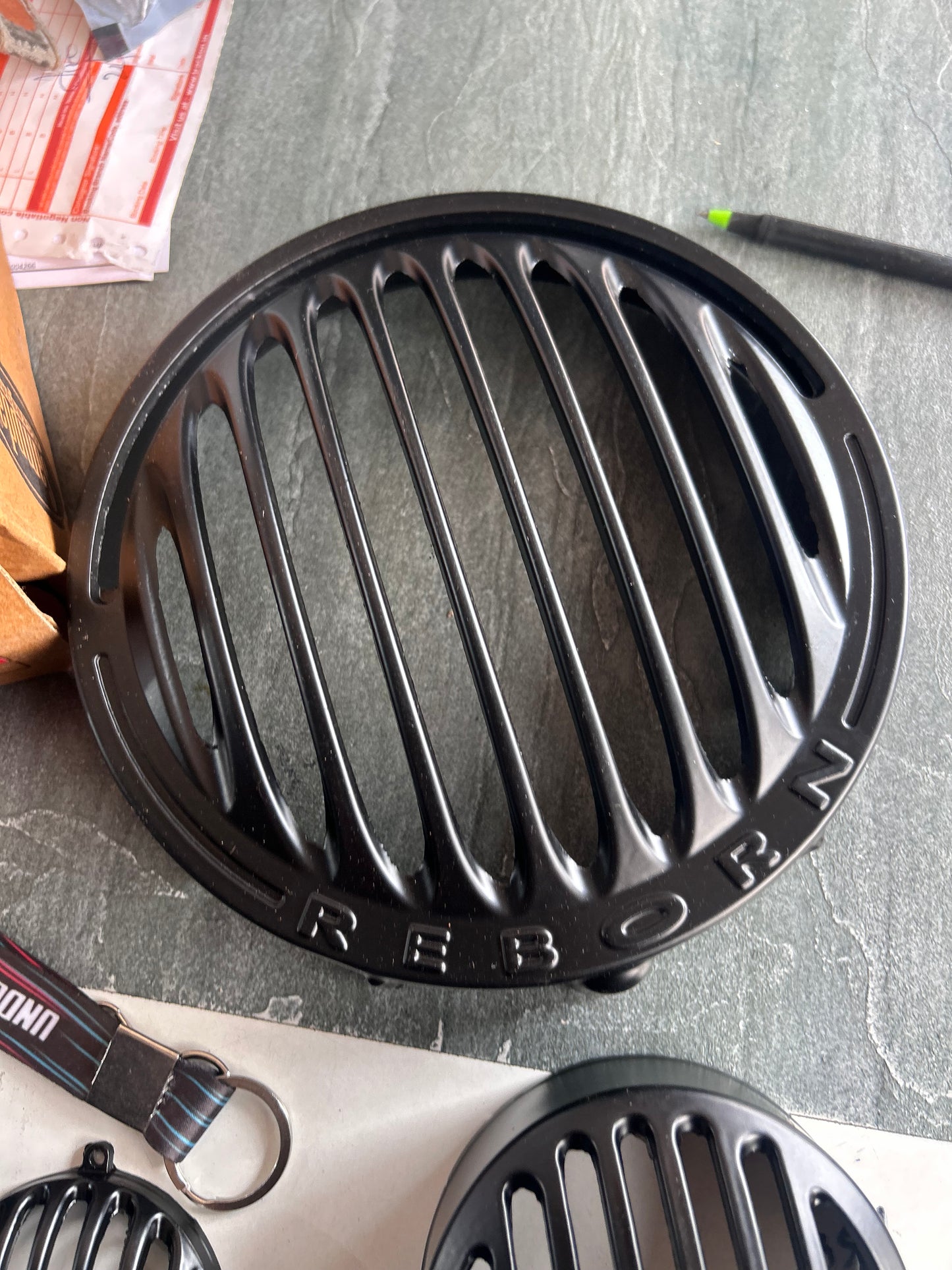 Sampda H/L Grill Set for Royal Enfield Classic 350 Reborn / New Standard – LED Indicator Model or Halogen Indicator Model