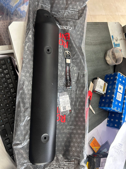 Royal Enfield 805019 Silencer Guard – Heat Resistant Black  Thunderbird X 350 / 500 BS4 – Genuine OEM Exhaust Shield