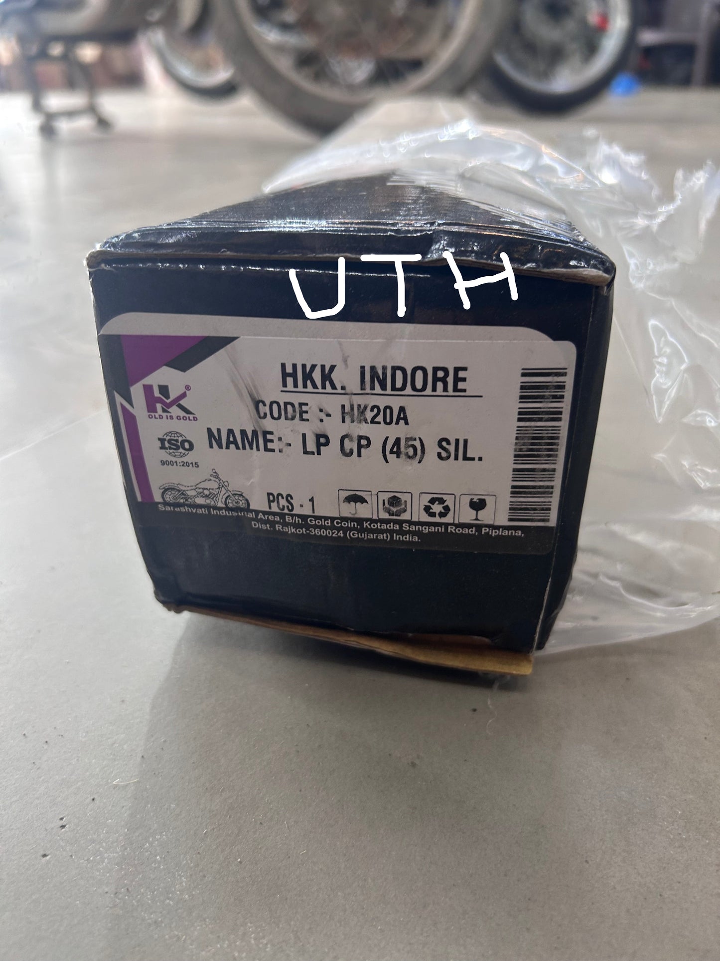 HK Long Punjab Silencer Small Mouth – Direct Fit for Royal Enfield UCE Models