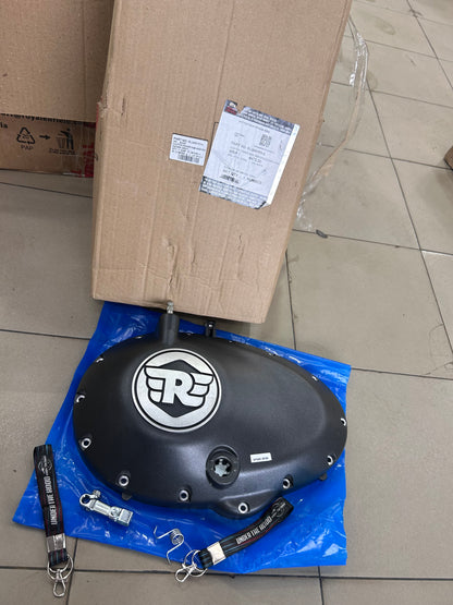 Royal Enfield Super Meteor 650 Dark Grey Clutch Cover Sub Assembly RLQ00151/A