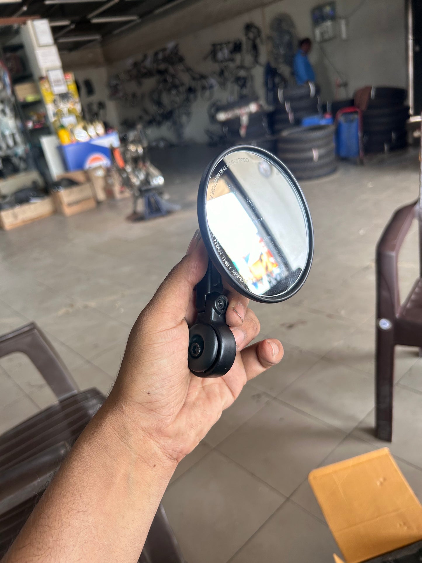 Autobird Jawa Mirror( Fits All Royal Enfield & JAWA)