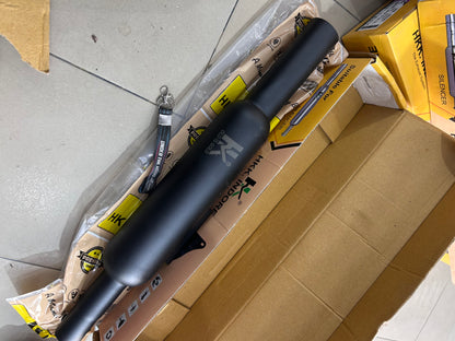 HKK Indore HKM4 Black Silencer for Royal Enfield Classic 350 Reborn J-Series