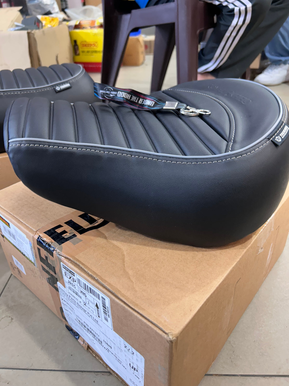 Royal Enfield Classic 350 Reborn Black Touring Rider Seat