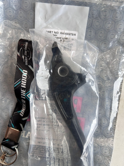Royal Enfield RAB00272/A Front Brake Lever – Black | Genuine Replacement for Meteor 350, Classic 350 (2021+), and Bullet 350
