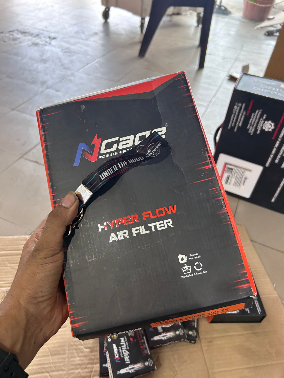 NGage Hyper Flow Performance Air Filter NGAGE-005XPUL200 – Hero Xpulse 200 2V, 200T, 4V & 4V Pro