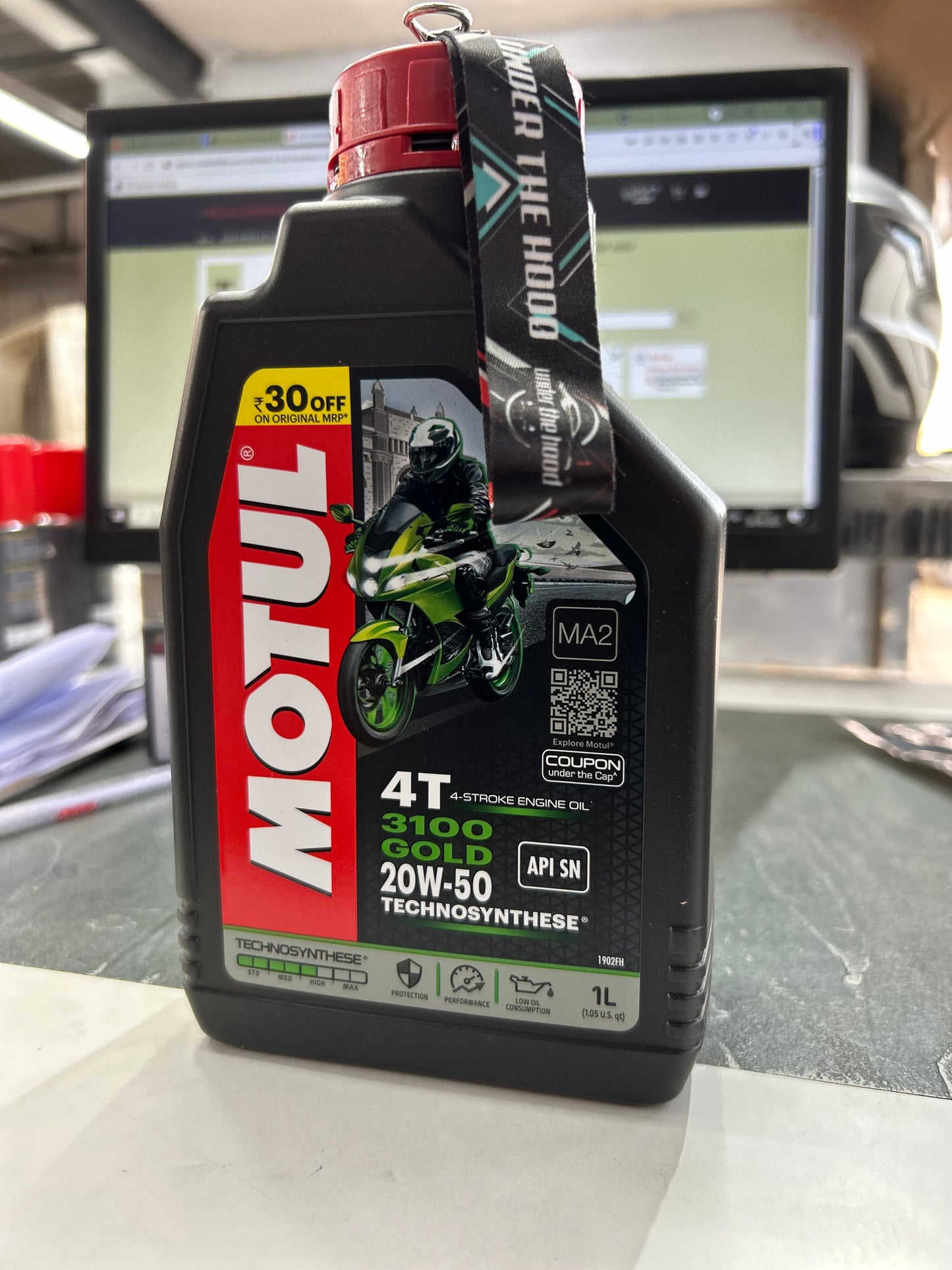 Motul 3100 4T Engine Oil – 1 Litre (10W30 / 10W40 / 20W40)